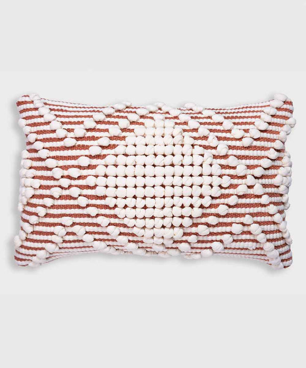 Housse de coussin Arlo Pop Lumbar | Ambre Rouille | 30 x 50 cm