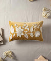 Aurelia Velvet | Hand Embroidered Throw Pillow Cover | 14x24