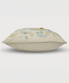 Housse de coussin brodée à la main Flora Doodle | 50 x 50 cm | 100 % coton